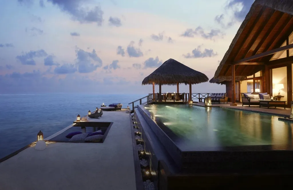 Luxury hotel interior